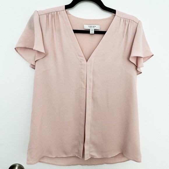 Elaina Flutter Short Sleeve Top - Picture 2 of 5